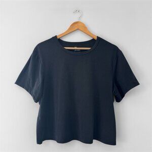 All In Motion Woman’s Boxy Tee in Classic Black Size L Women's Top